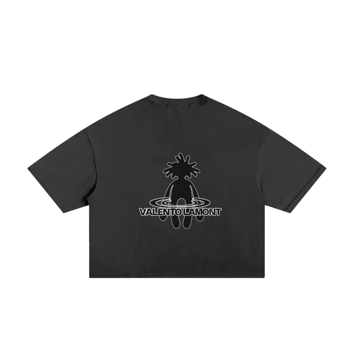 Classic Frayed Boxy Tee - 250 GSM
