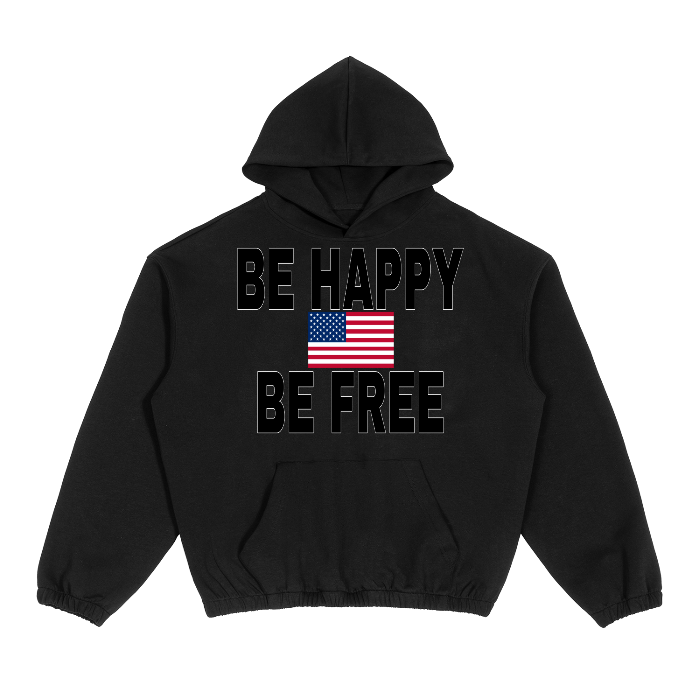 Boxy Cinched Hem Hoodie