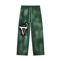 Unisex Sunfade Wide Leg Fleece Sweatpants