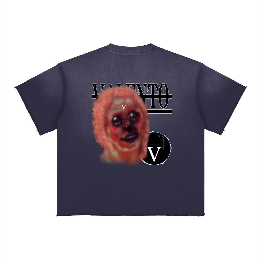 Sun Fade Raw Edge T-Shirt