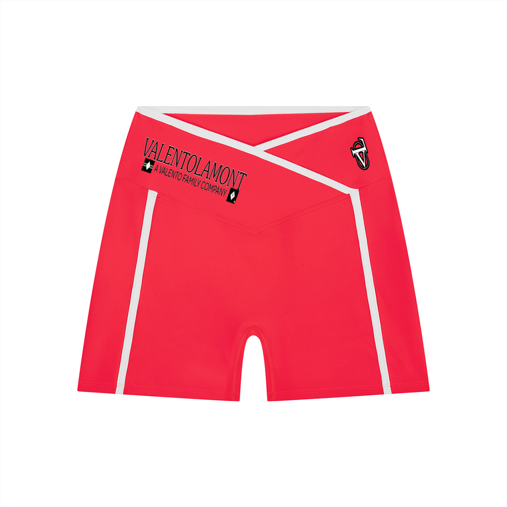 Women’s High Rise Color Block Yoga Shorts