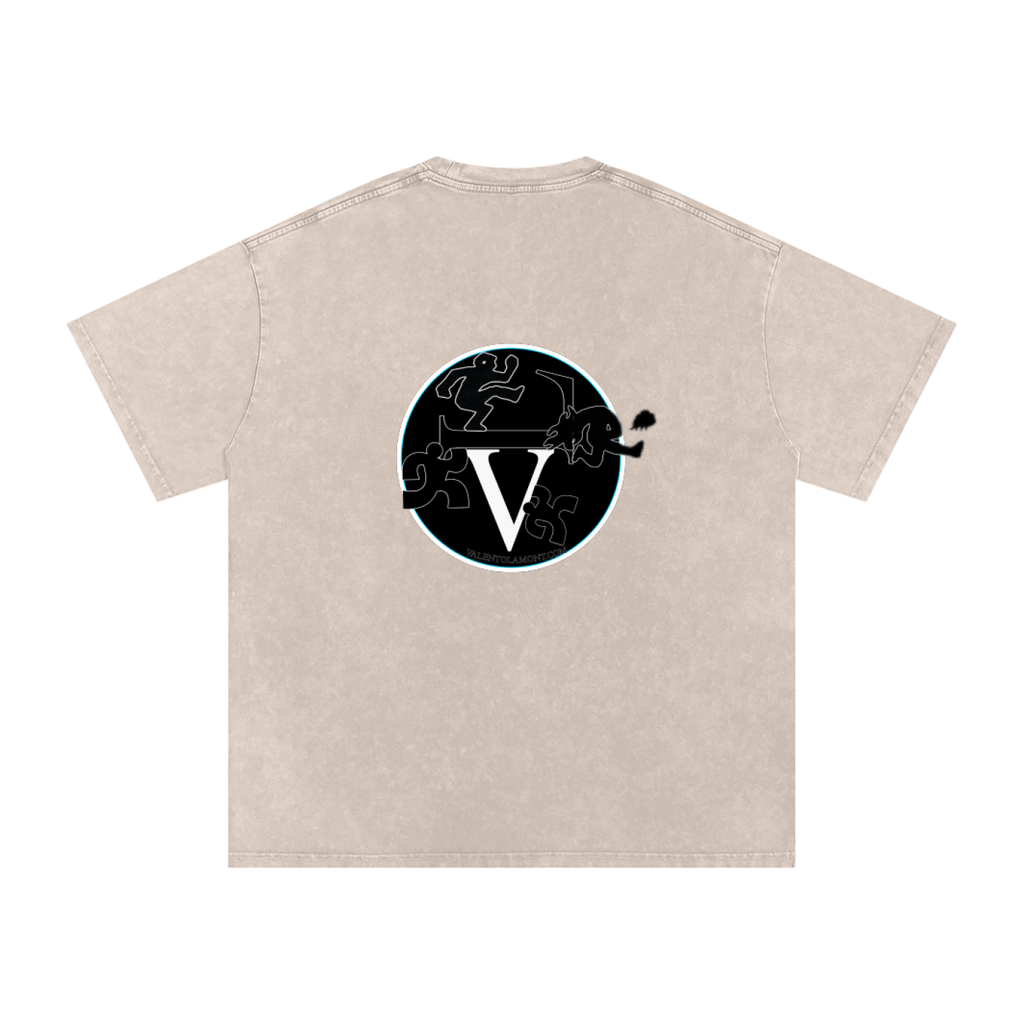 Acid Wash Oversize T-Shirt - 250 GSM
