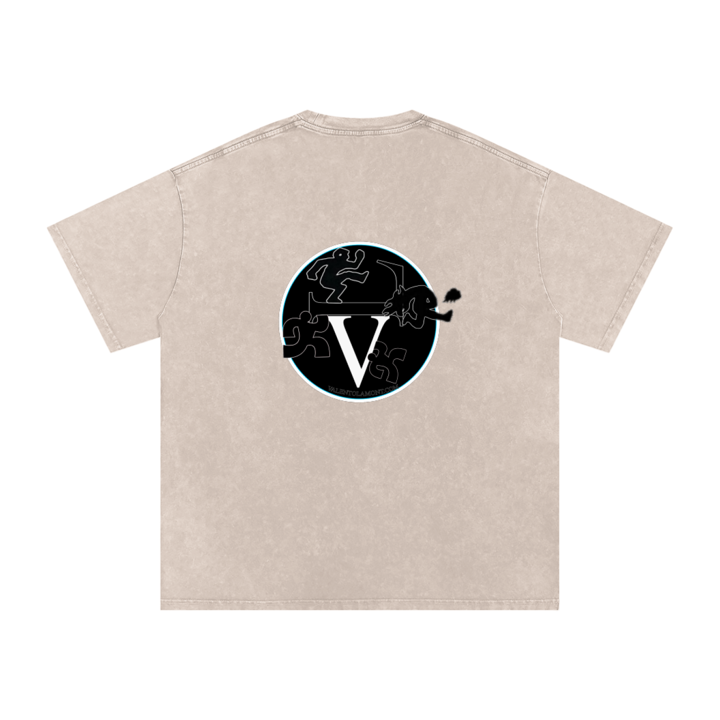 Acid Wash Oversize T-Shirt - 250 GSM