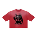 Unisex Vintage Wash Sunfade Boxy T-Shirt