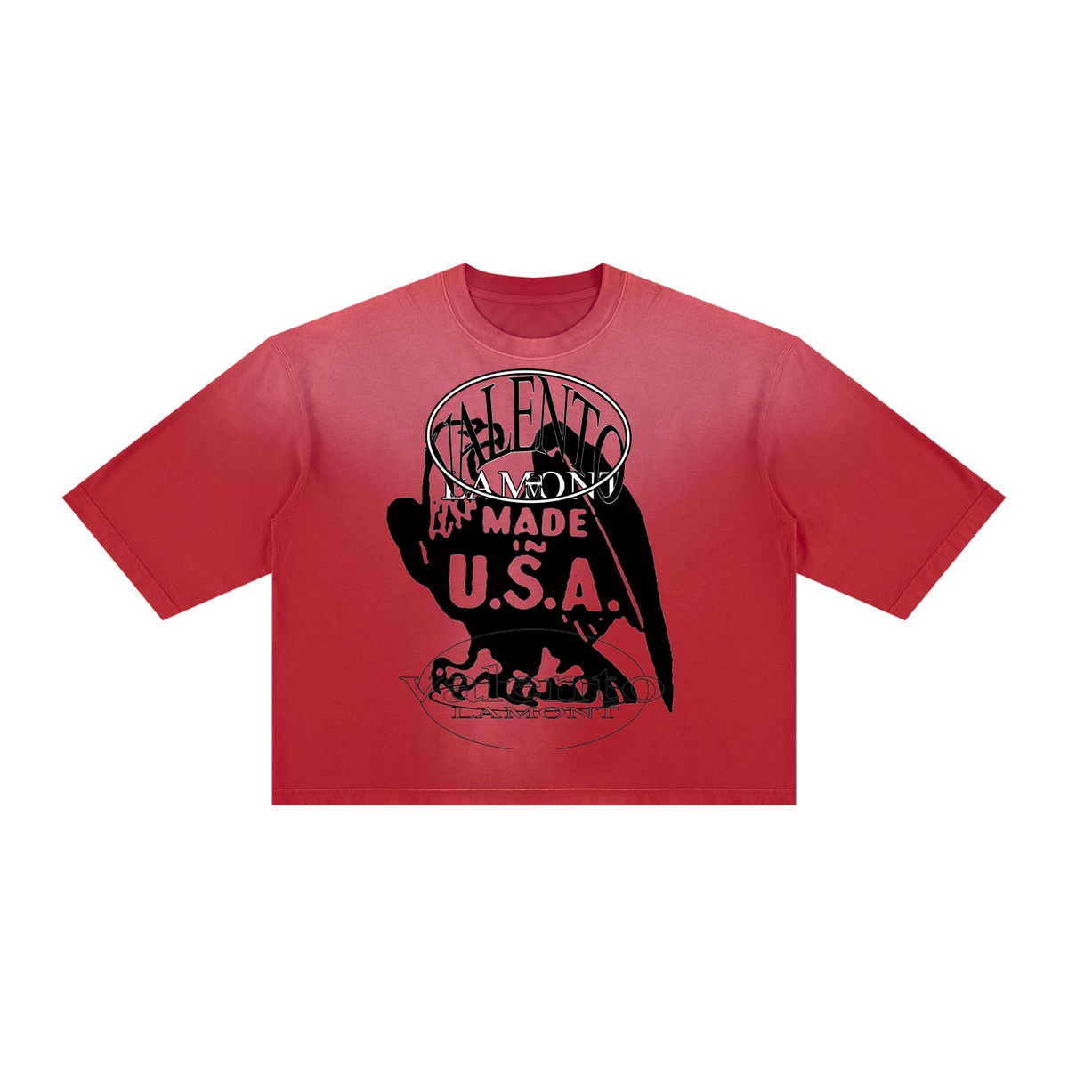 Unisex Vintage Wash Sunfade Boxy T-Shirt