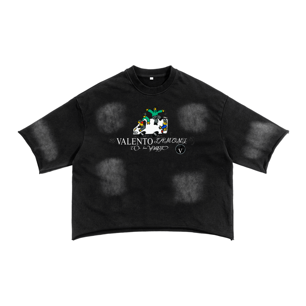 Sunfade French Terry Raw Edge T-shirt
