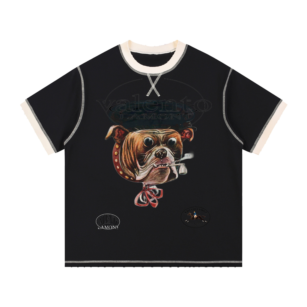 Unisex Contrast-Stitched Ringer T-Shirt