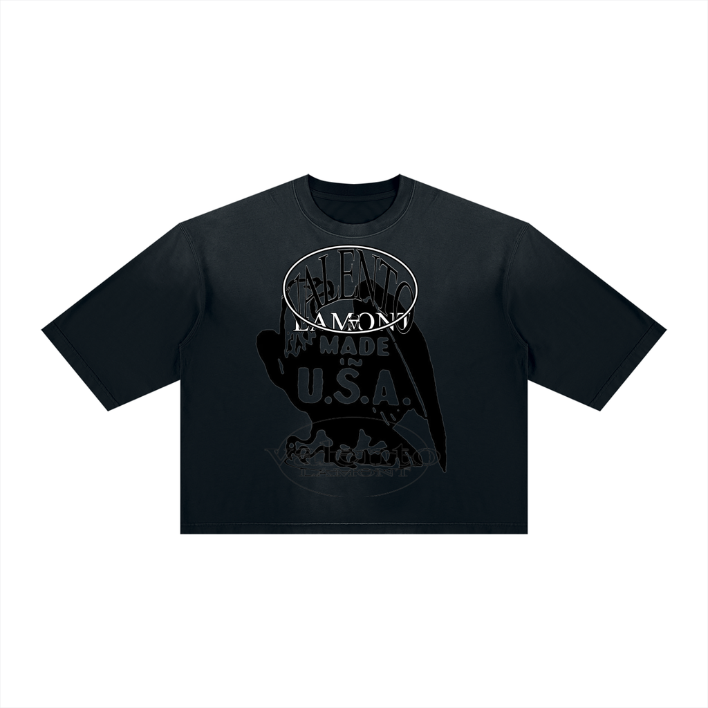 Unisex Vintage Wash Sunfade Boxy T-Shirt