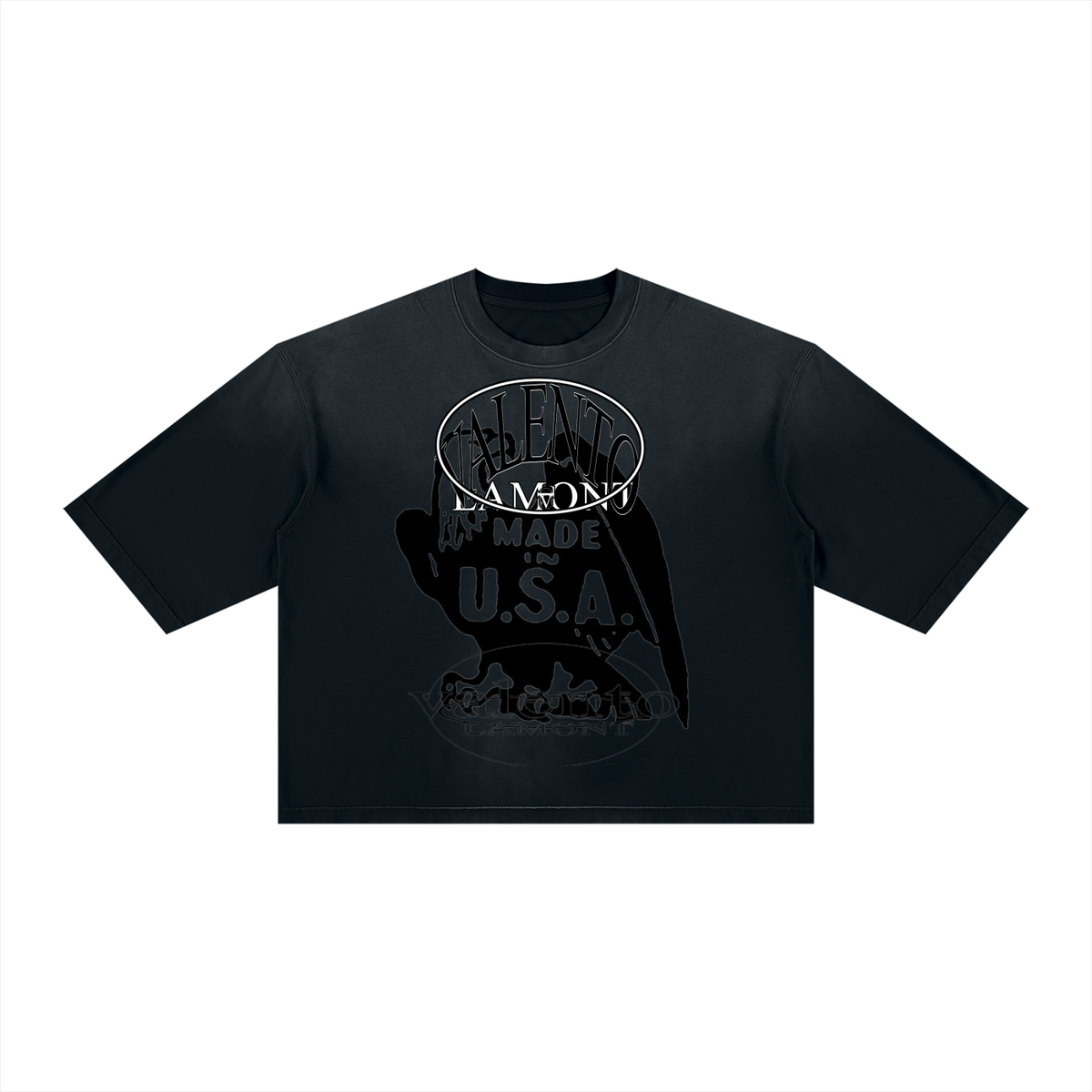 Unisex Vintage Wash Sunfade Boxy T-Shirt