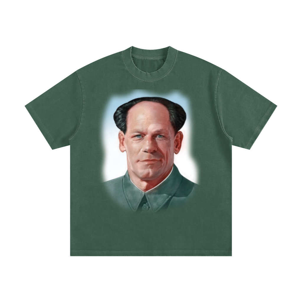 Heavyweight Vintage Washed Frayed T-Shirt