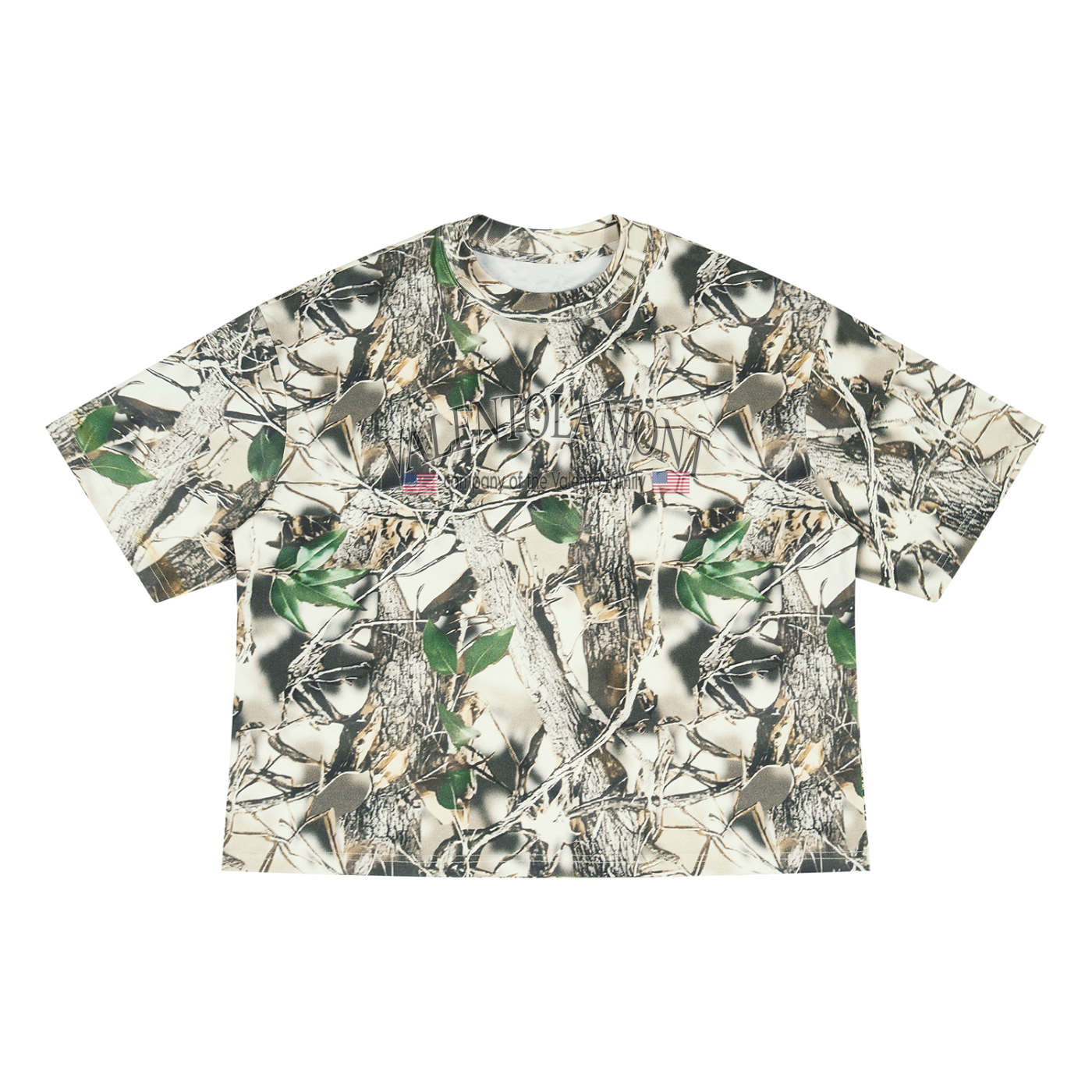 Unisex Tree Camo Boxy T-Shirt