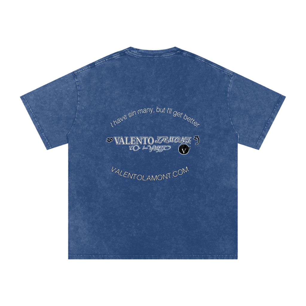 Acid Wash Oversize T-Shirt - 250 GSM