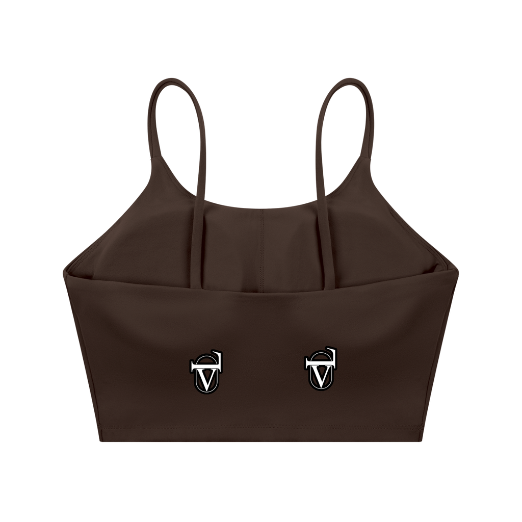 Spaghetti Strap Yoga Sports Bra