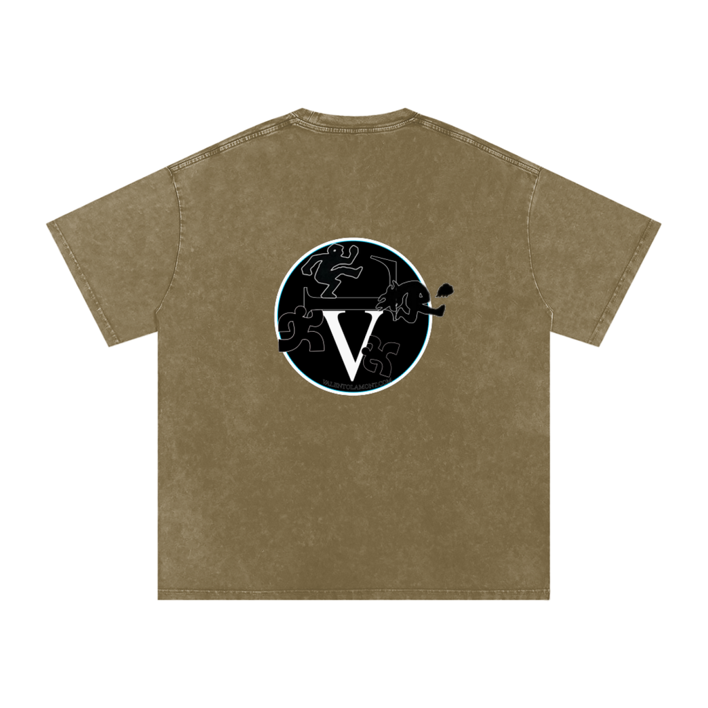 Acid Wash Oversize T-Shirt - 250 GSM
