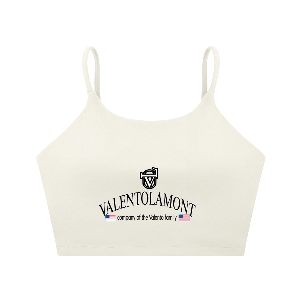 Spaghetti Strap Yoga Sports Bra