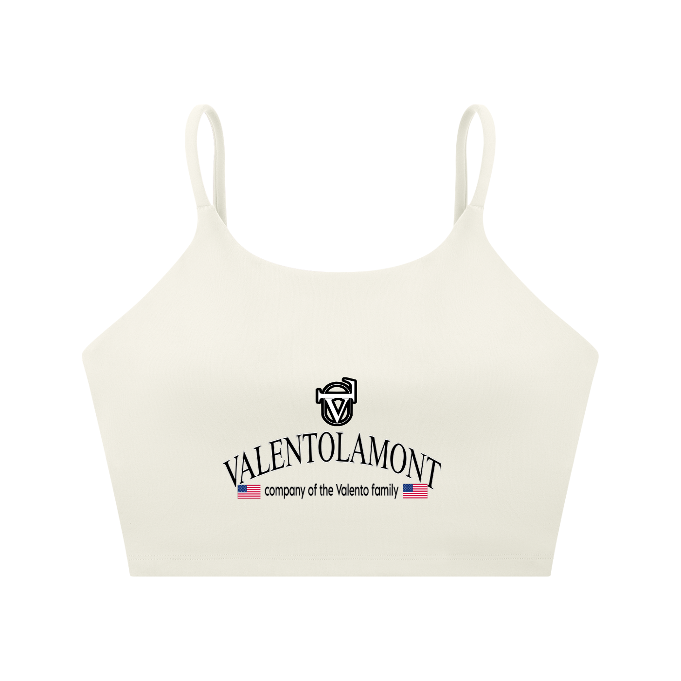 Spaghetti Strap Yoga Sports Bra