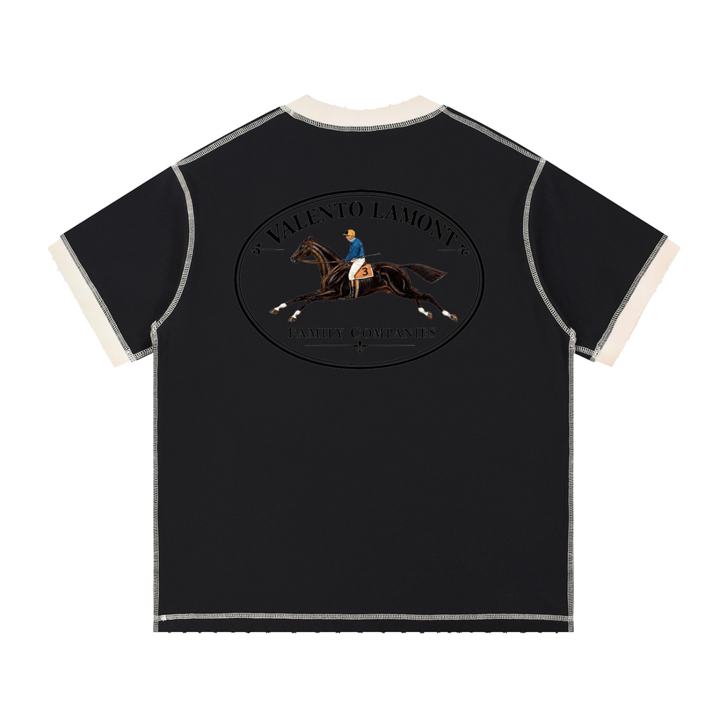 Unisex Contrast-Stitched Ringer T-Shirt