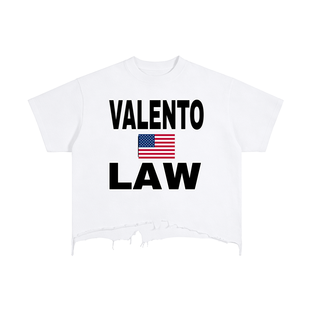 Vintage Wash Boxy Distressed Hem T-Shirt