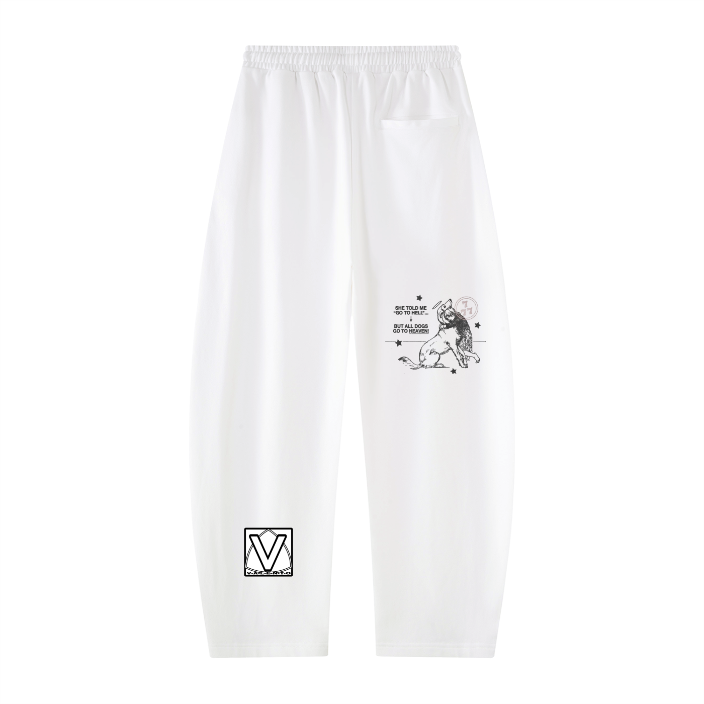 Unisex Heavyweight Barrel Leg Sweatpants