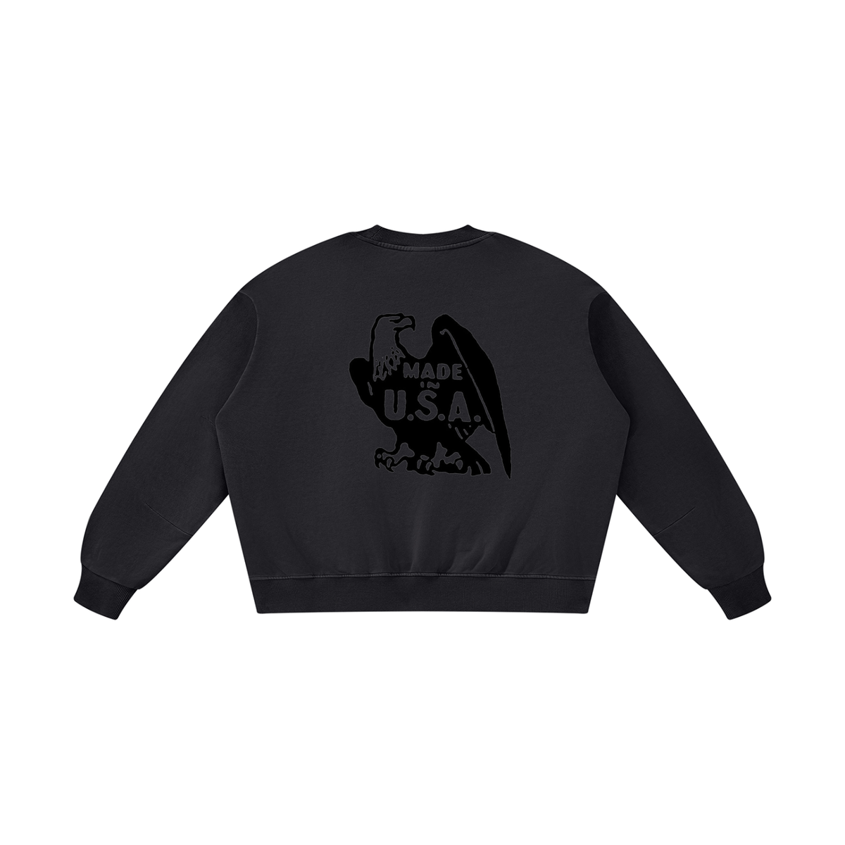 Unisex Boxy Vintage Washed Sweatshirt
