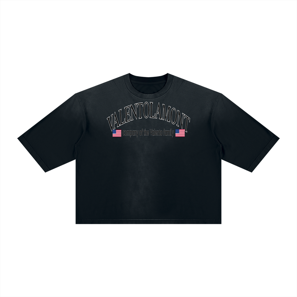 Unisex Vintage Wash Sunfade Boxy T-Shirt