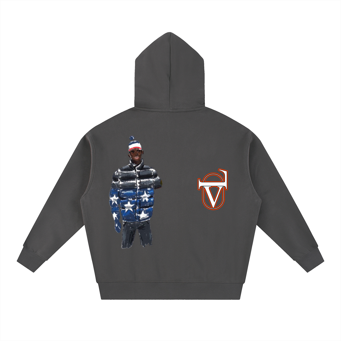 Essential Oversized Fleece Boxy Hoodie
