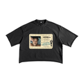 French Terry Raw Edge T-shirt