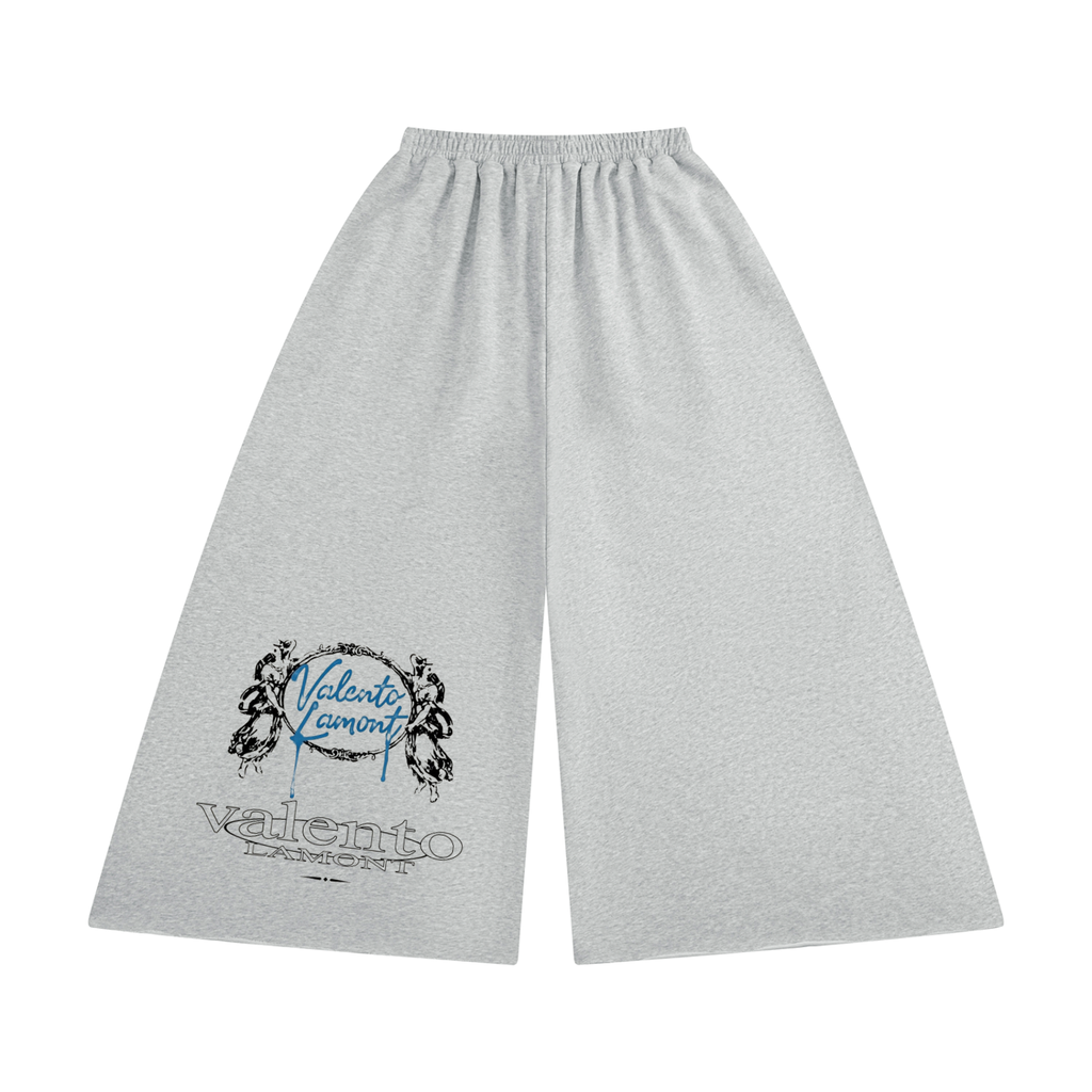Women's Raw Edge Wide Leg Sweatpants
