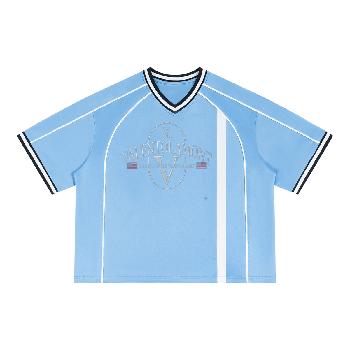 Unisex Boxy V-Neck Soccer Jersey