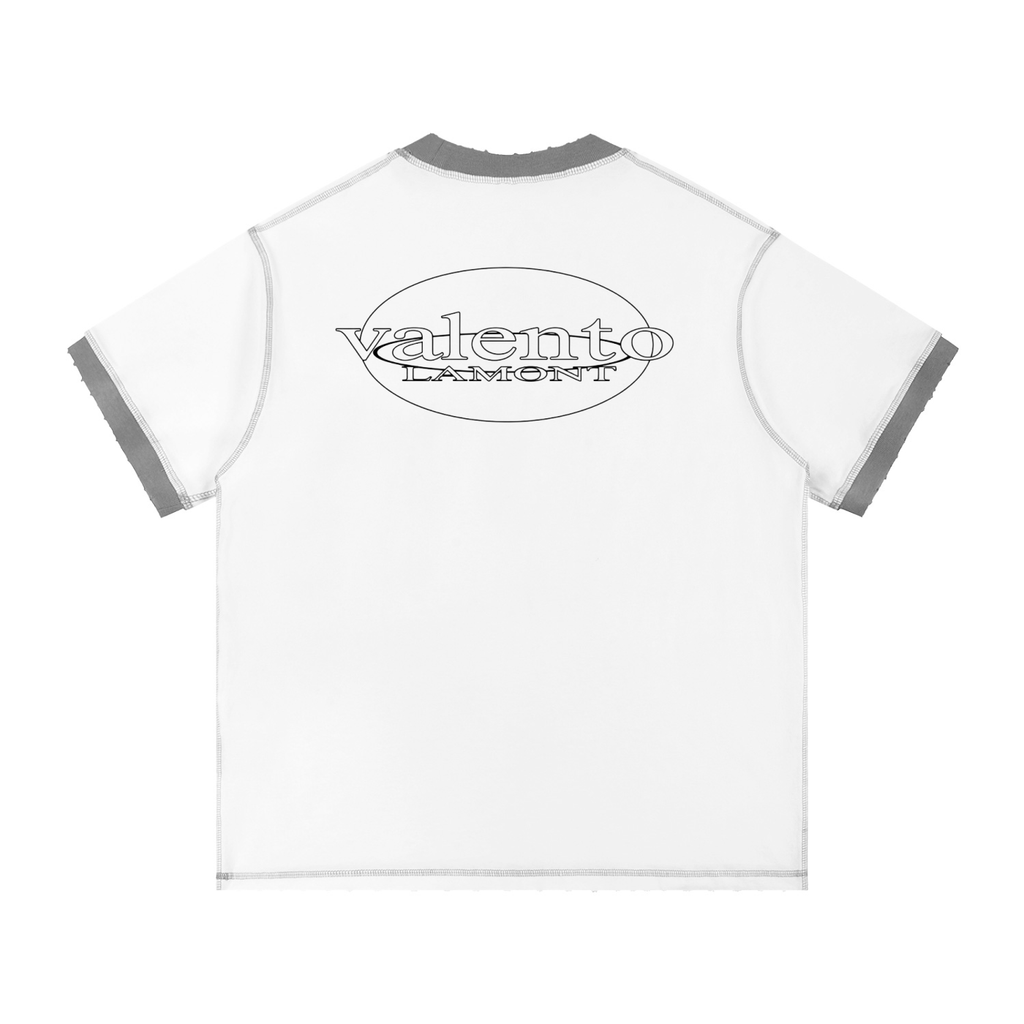 Unisex Contrast-Stitched Ringer T-Shirt