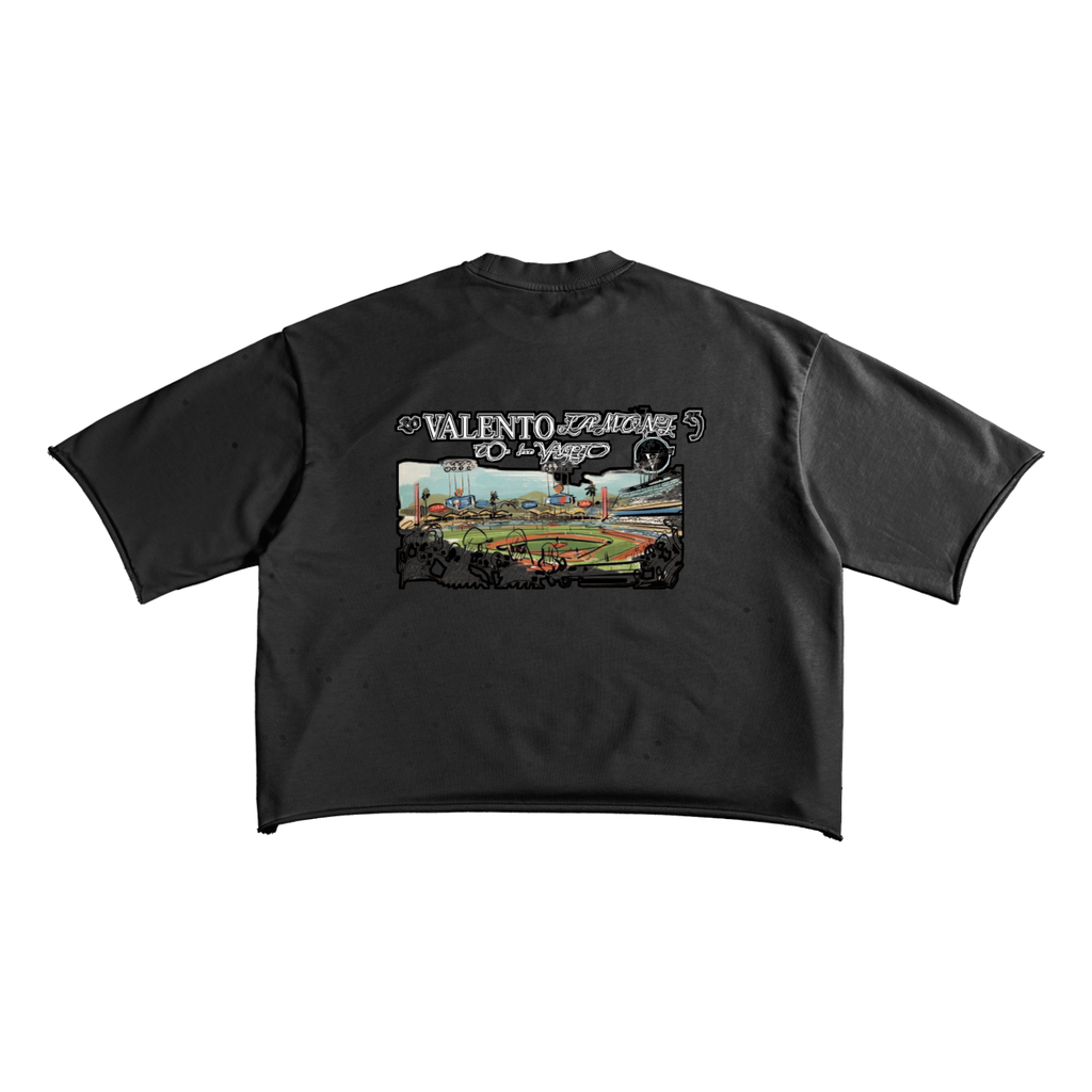 French Terry Raw Edge T-Shirt