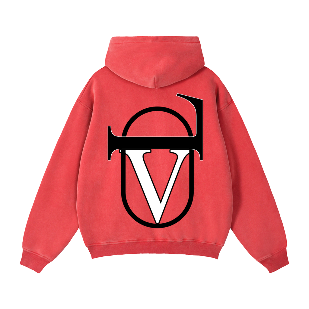 Zip-Through Boxy Fleece Hoodie
