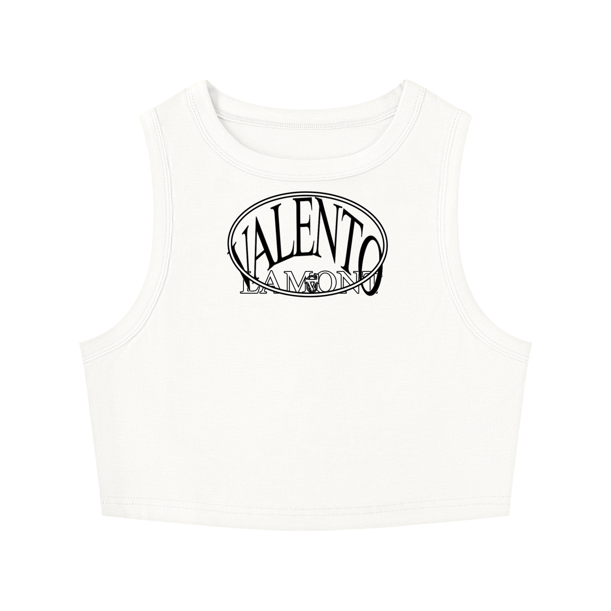 Women's Tight Crewneck Crop Tank Top