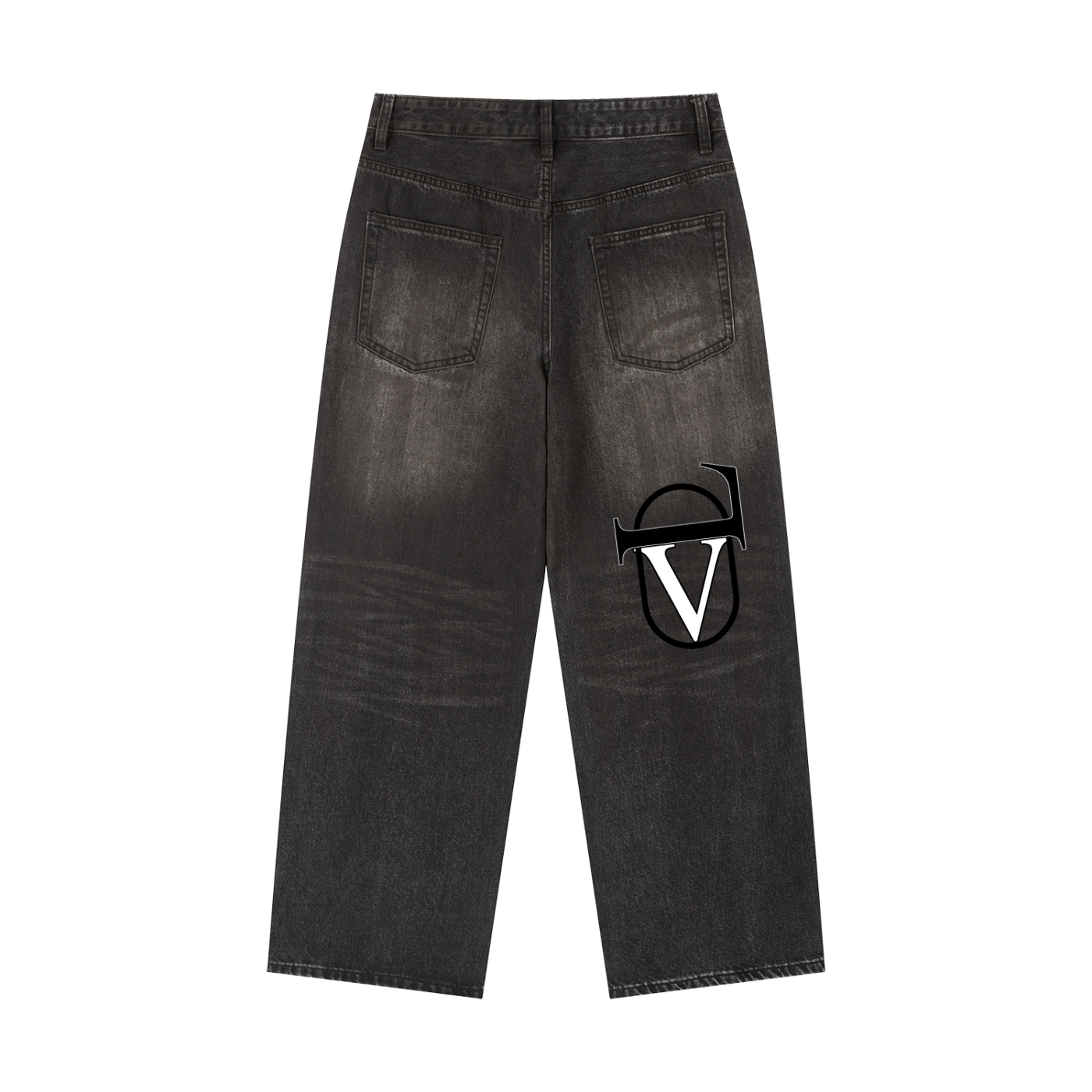 Vintage Wash Heavyweight Denim Jeans