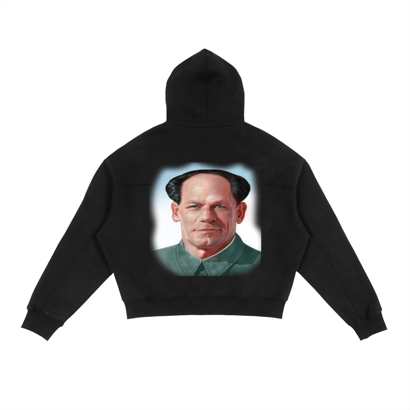 Fleece Zip-Up Boxy Hoodie