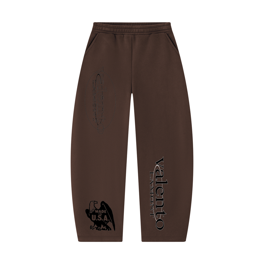 Unisex Barrel Leg Sweatpants