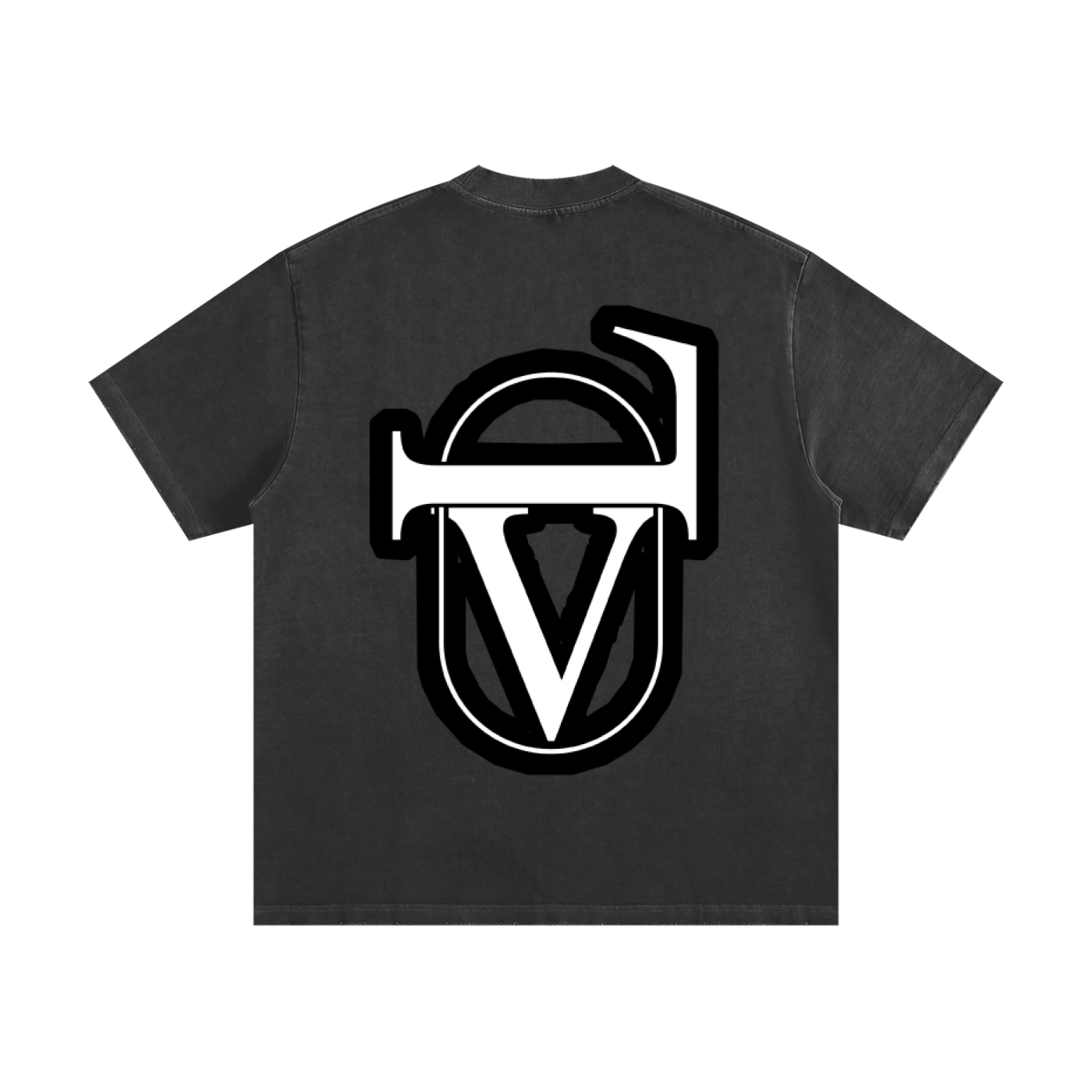 Heavyweight Vintage Washed Frayed T-Shirt