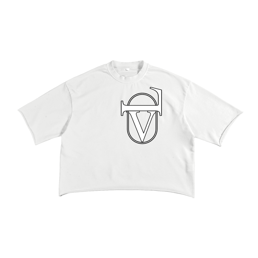 French Terry Raw Edge T-shirt