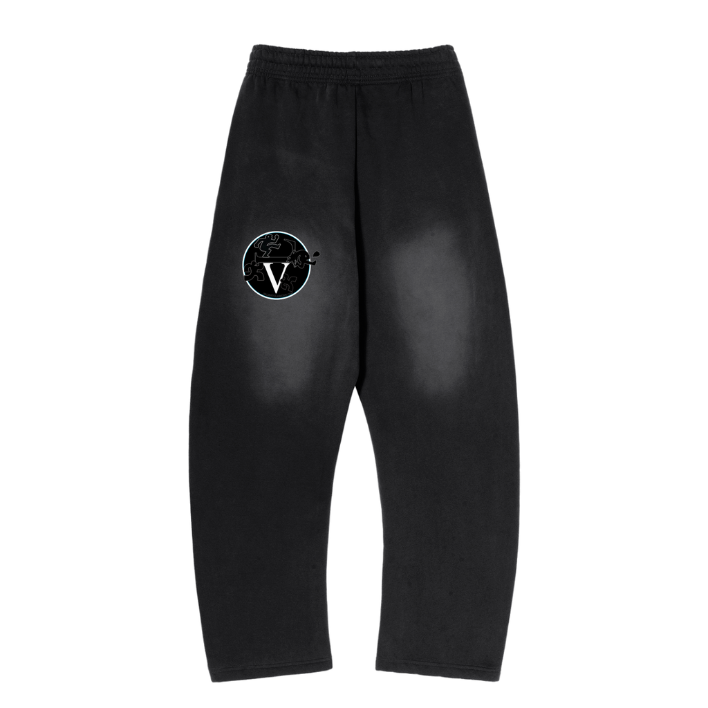 Sunfade Curved Blade Fleece Sweatpants