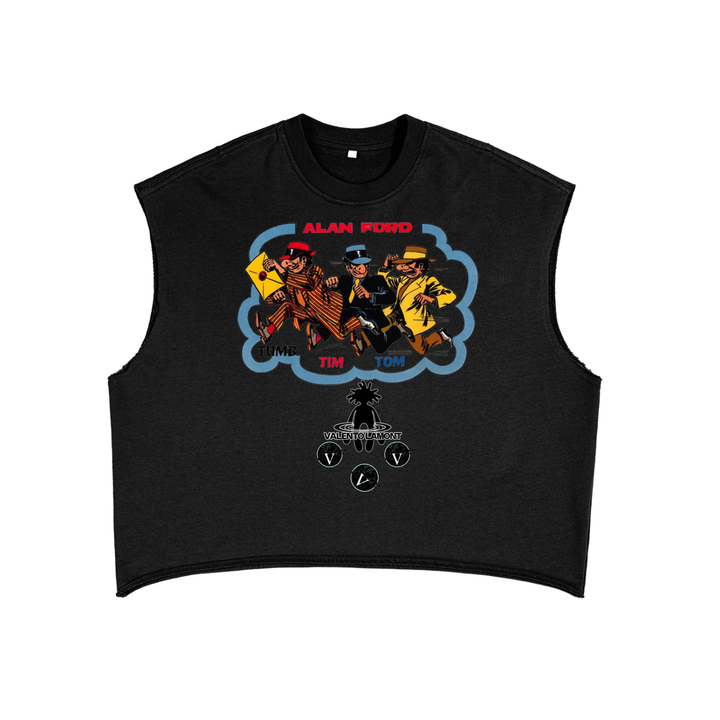 French Terry Boxy Tank Top