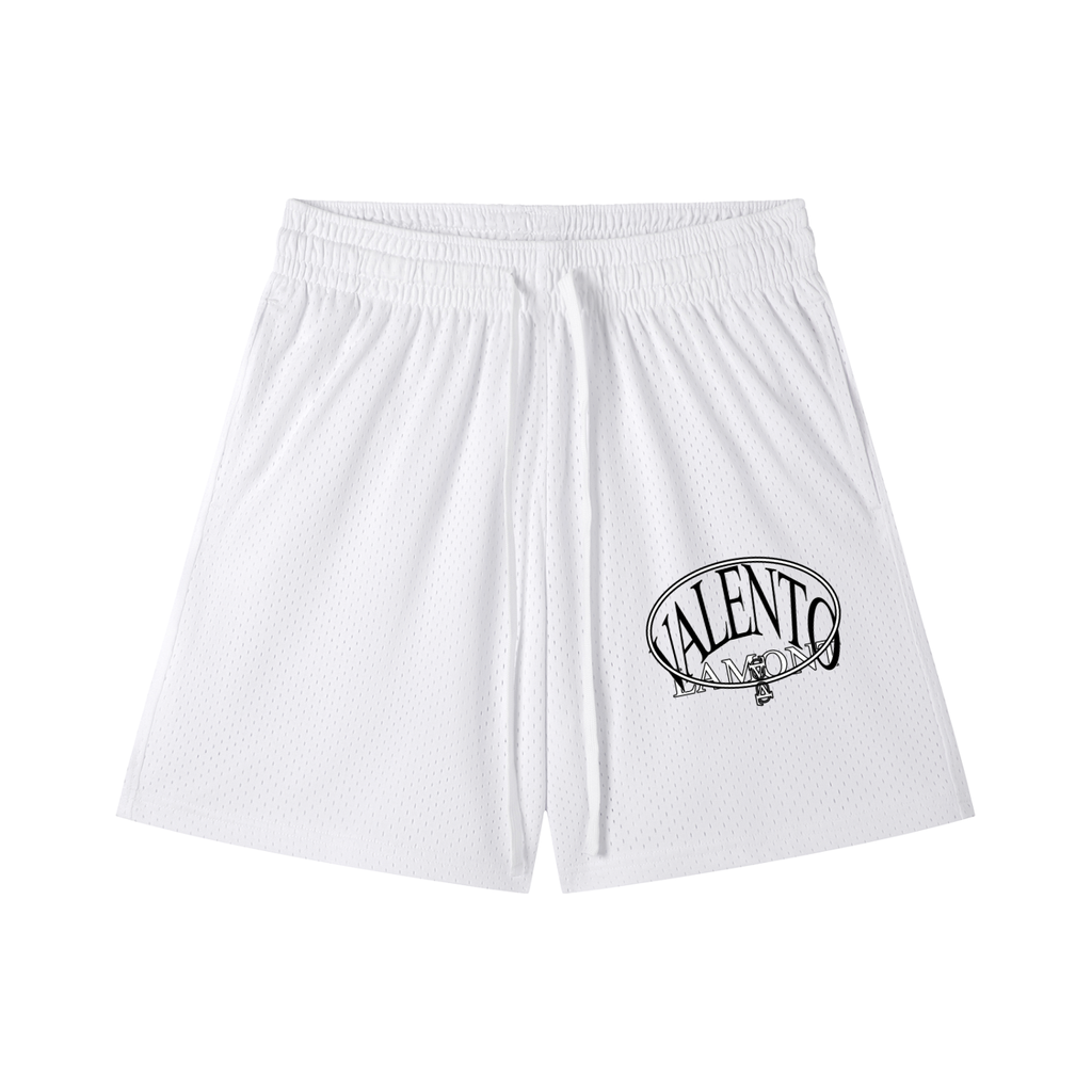 Mesh Drawstring Shorts