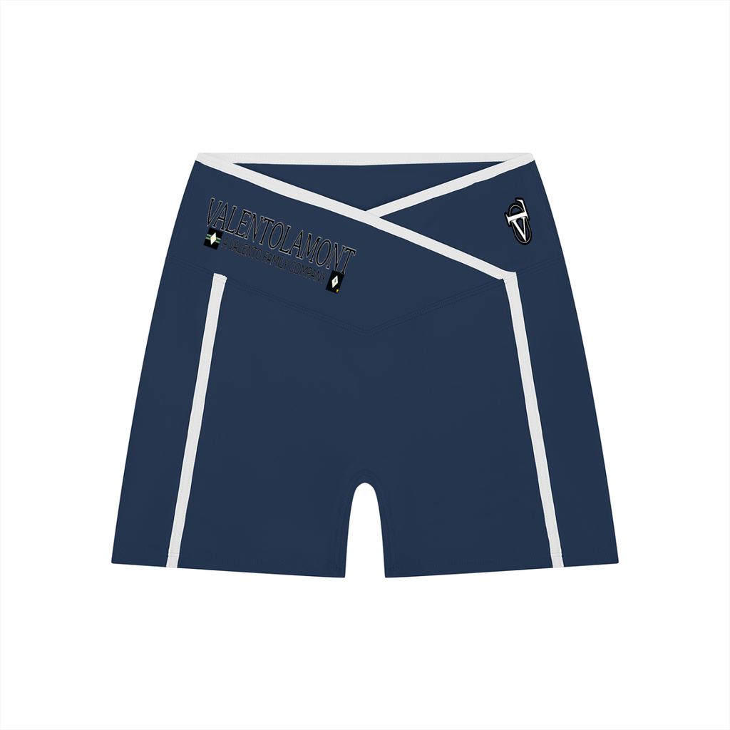 Women’s High Rise Color Block Yoga Shorts