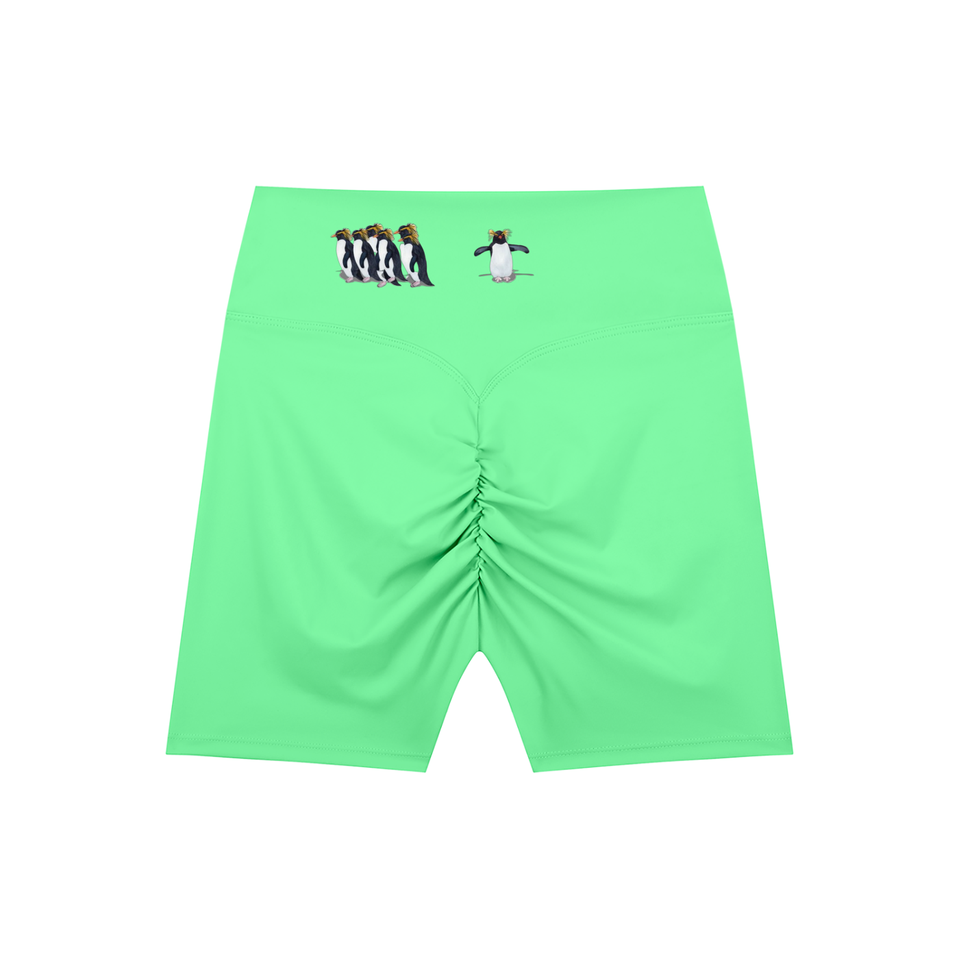 High-Waisted Blend Biker Shorts