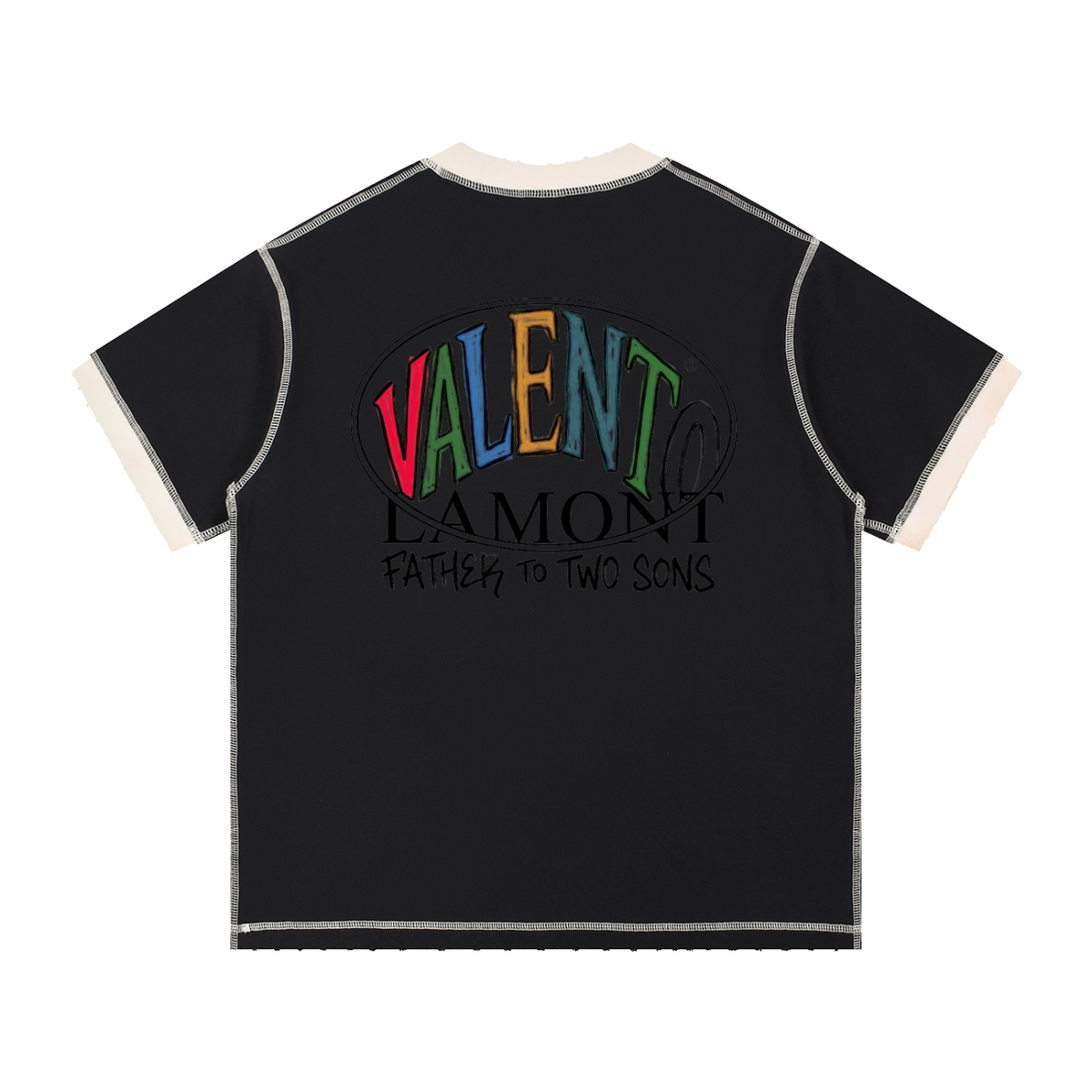 Unisex Contrast-Stitched Ringer T-Shirt