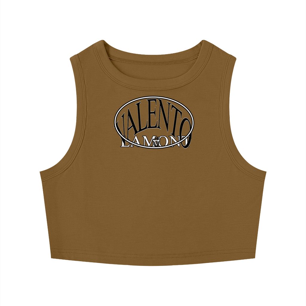 Women's Tight Crewneck Crop Tank Top
