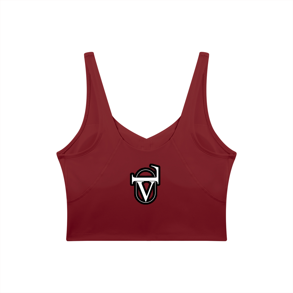 Women's V-Neck Yoga Sports Bra