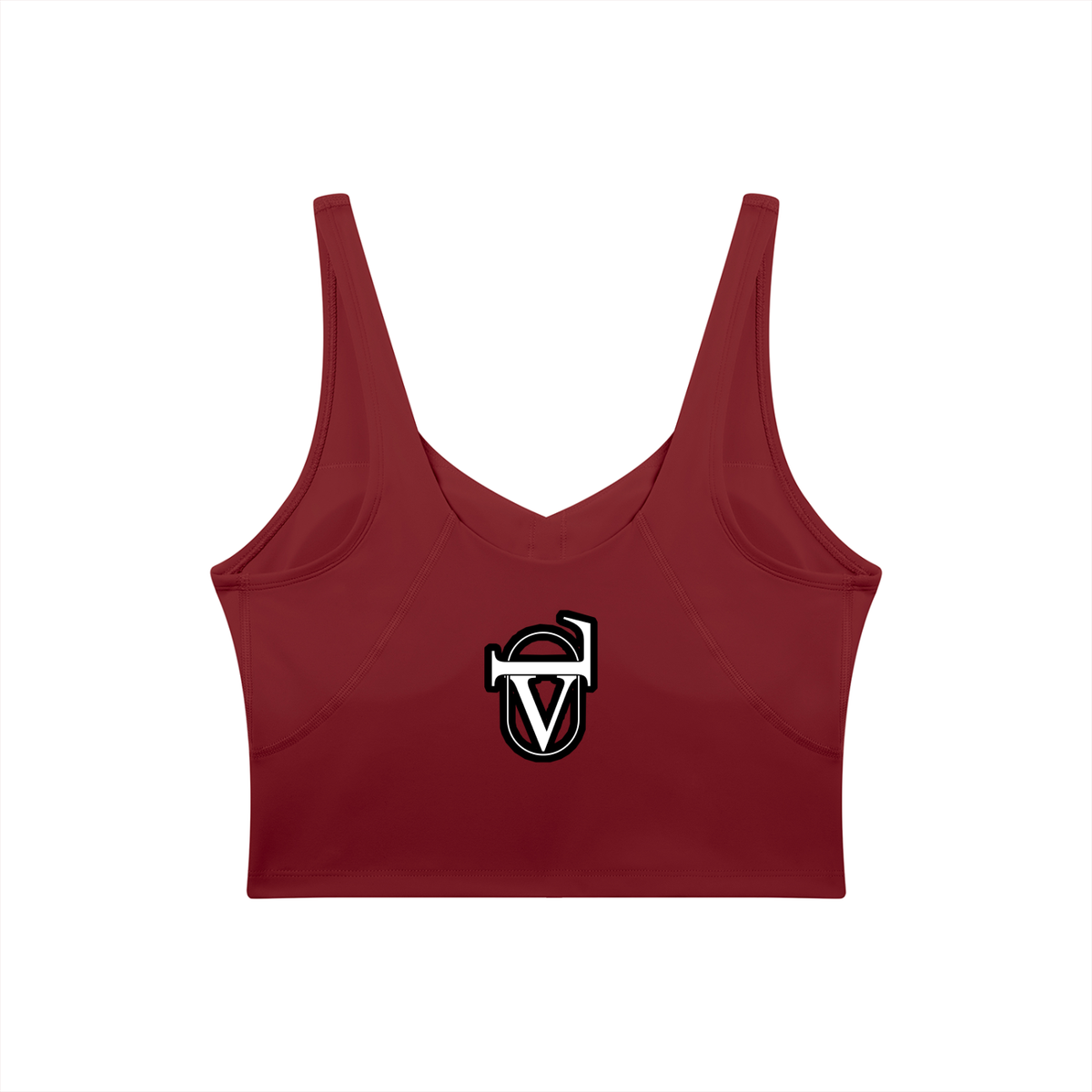 Women's V-Neck Yoga Sports Bra
