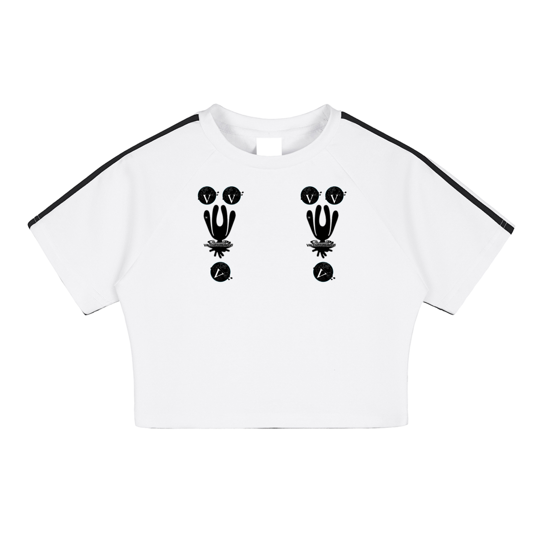 Taped Cooling Performance Crop Top