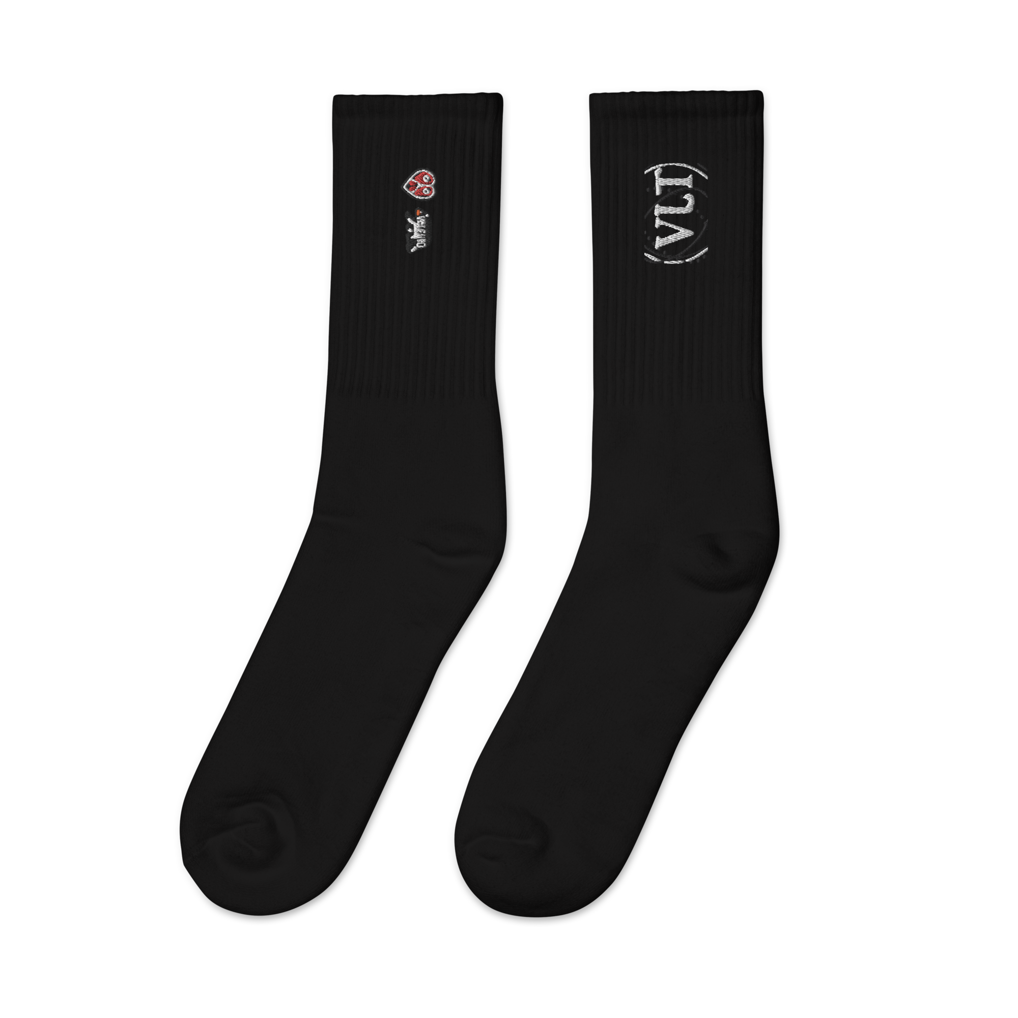 Embroidered socks
