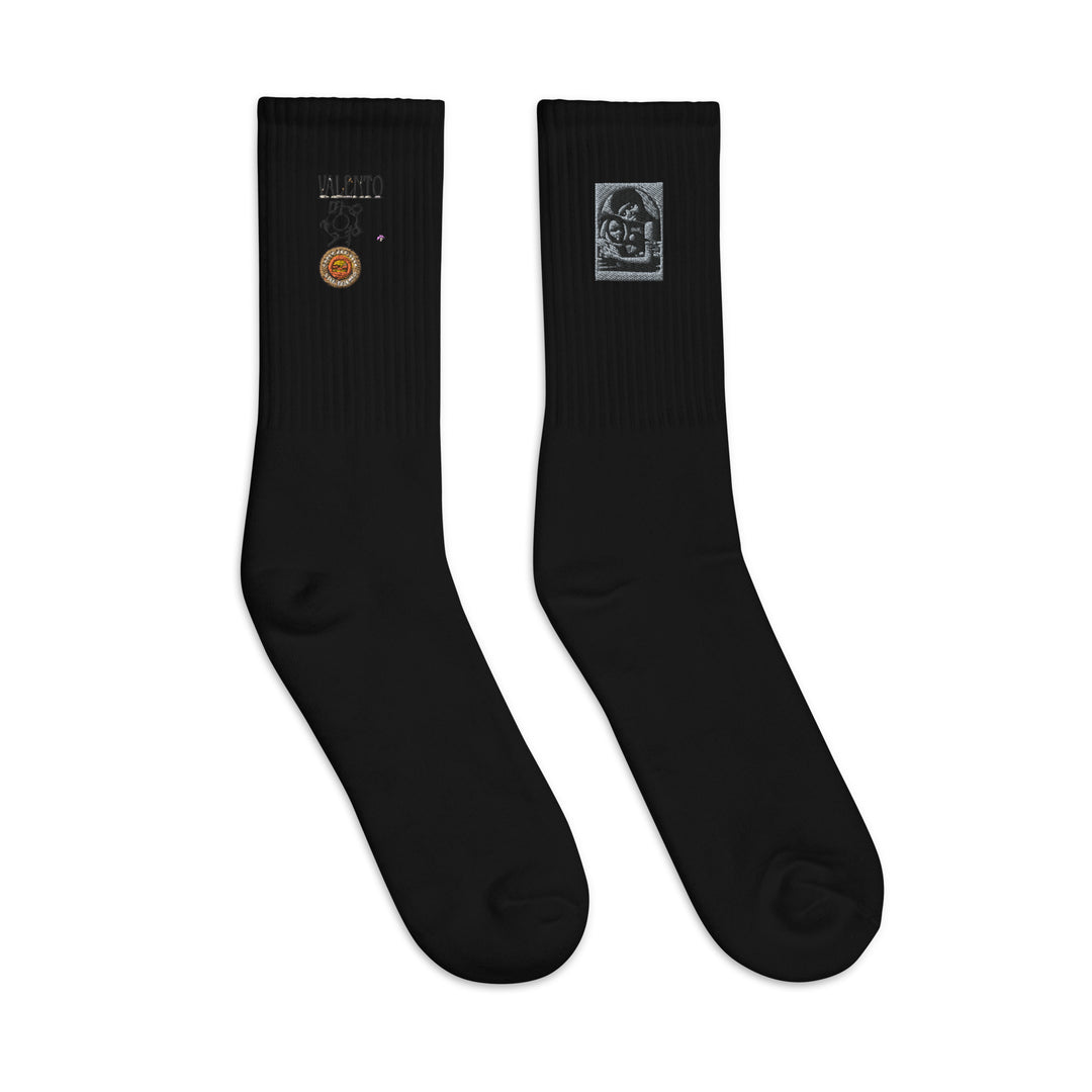 Embroidered socks